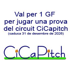 GF per jugar una prova CiCaPitch 2025 o 2026